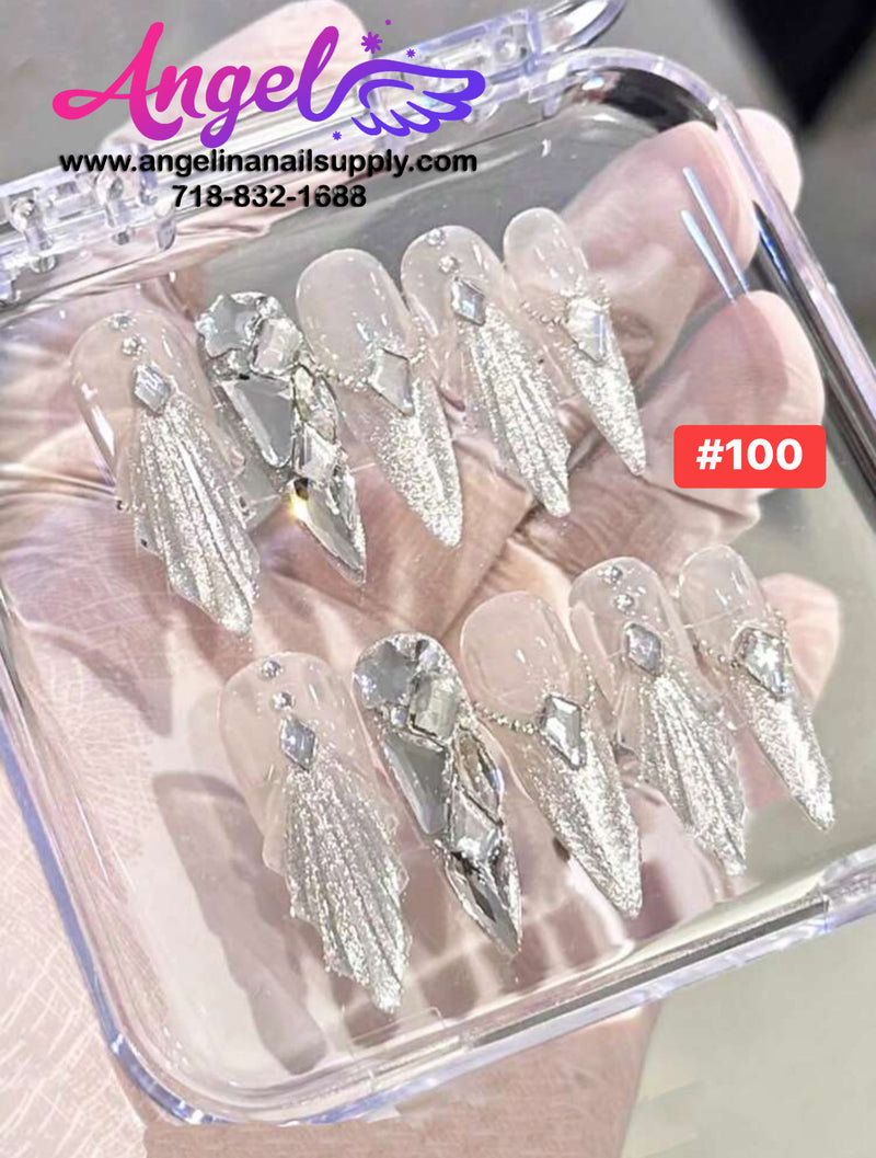 Angelina Handmade Custom Press-On | #090-#119