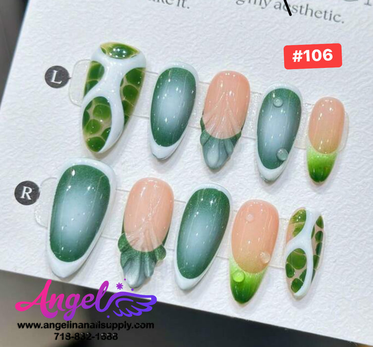 Angelina Handmade Custom Press-On | #090-#119