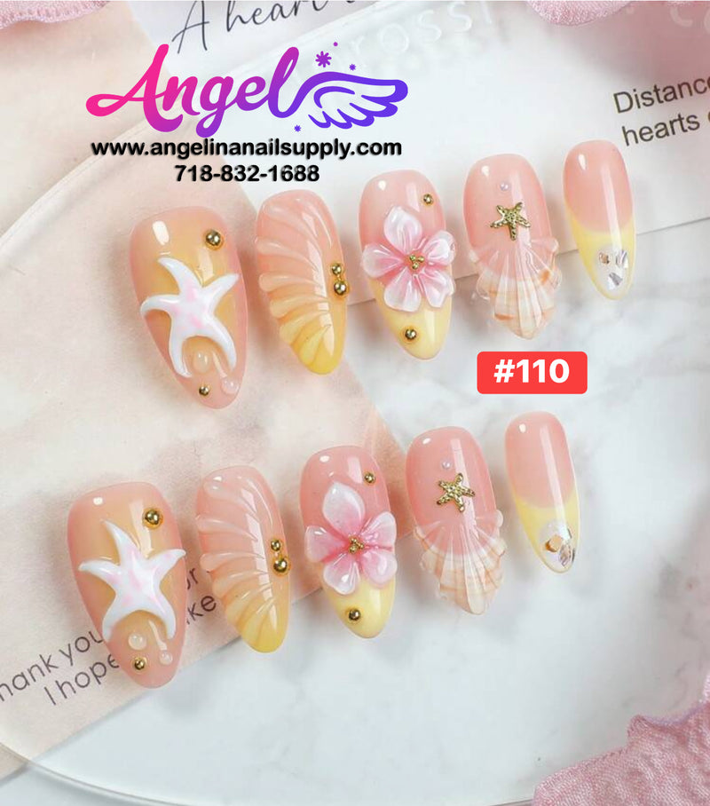 Angelina Handmade Custom Press-On | #090-#119