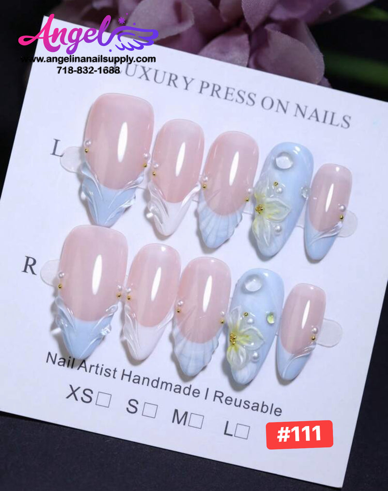 Angelina Handmade Custom Press-On | #090-#119