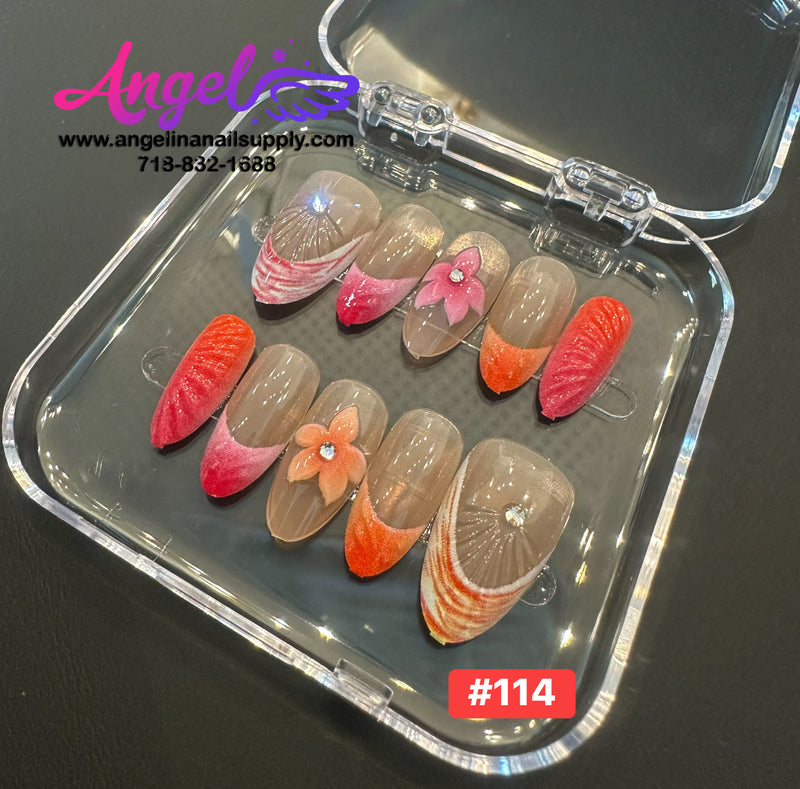 Angelina Handmade Custom Press-On | #090-#119