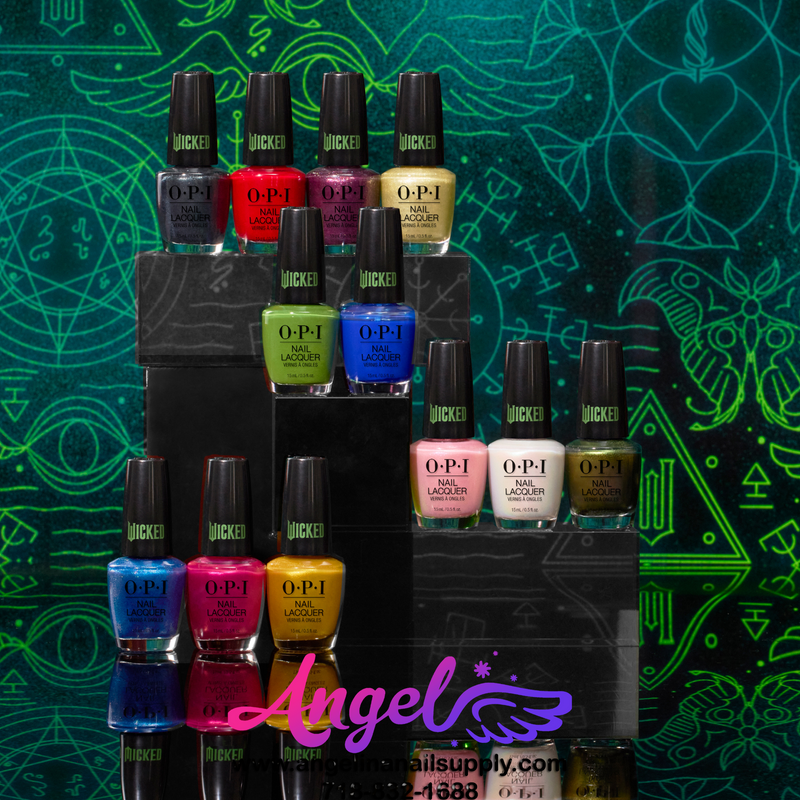 OPI Gel Color - Wicked Collection 12 Colors & 1 Base Gel 1 Top Gel| Holiday 2024