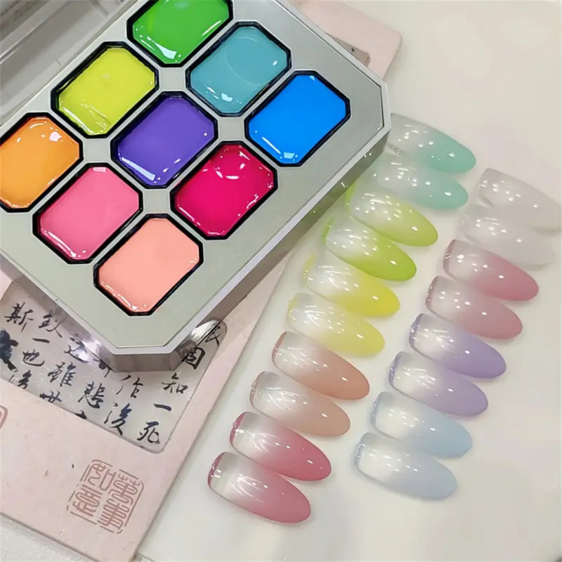 Solid Cream Gel Palette – Bright Pop Collection