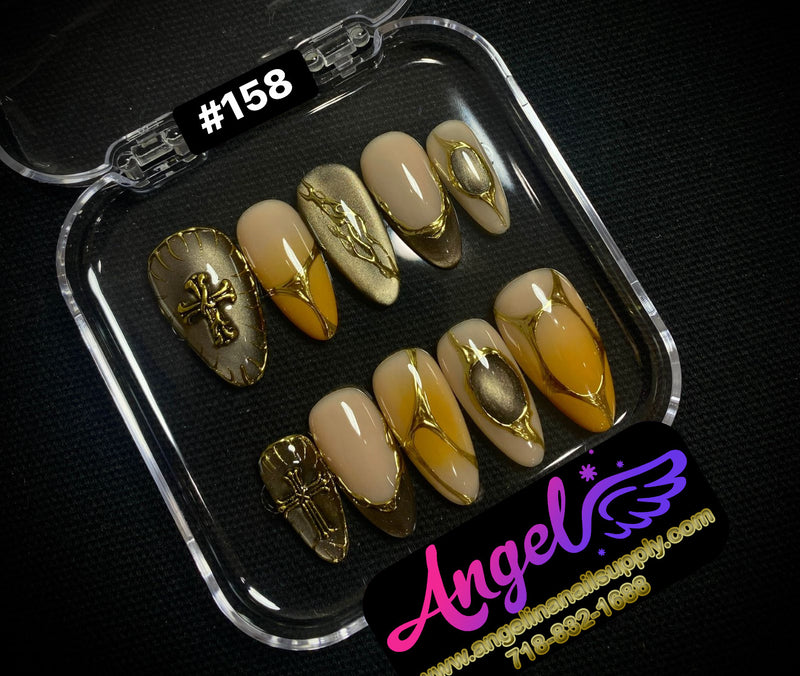 Angelina Handmade Custom Press-On | #150-#179