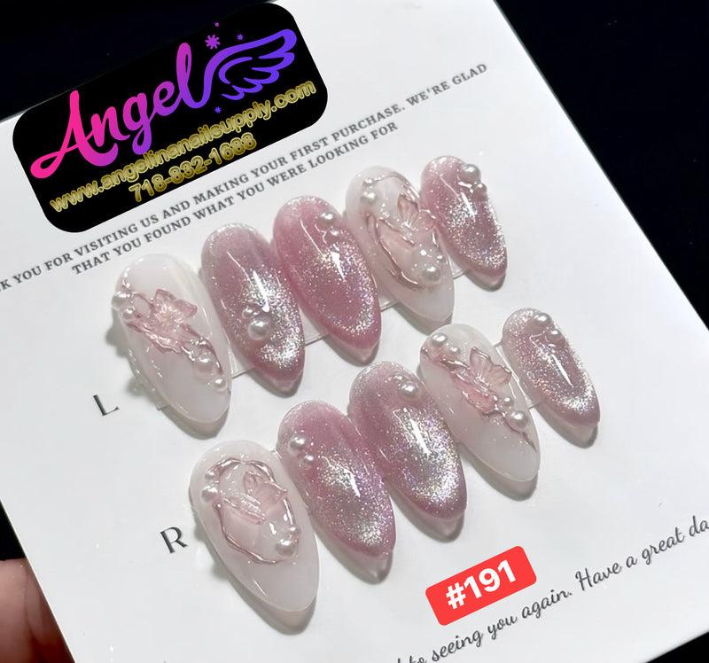 Angelina Handmade Custom Press-On | #180-#209