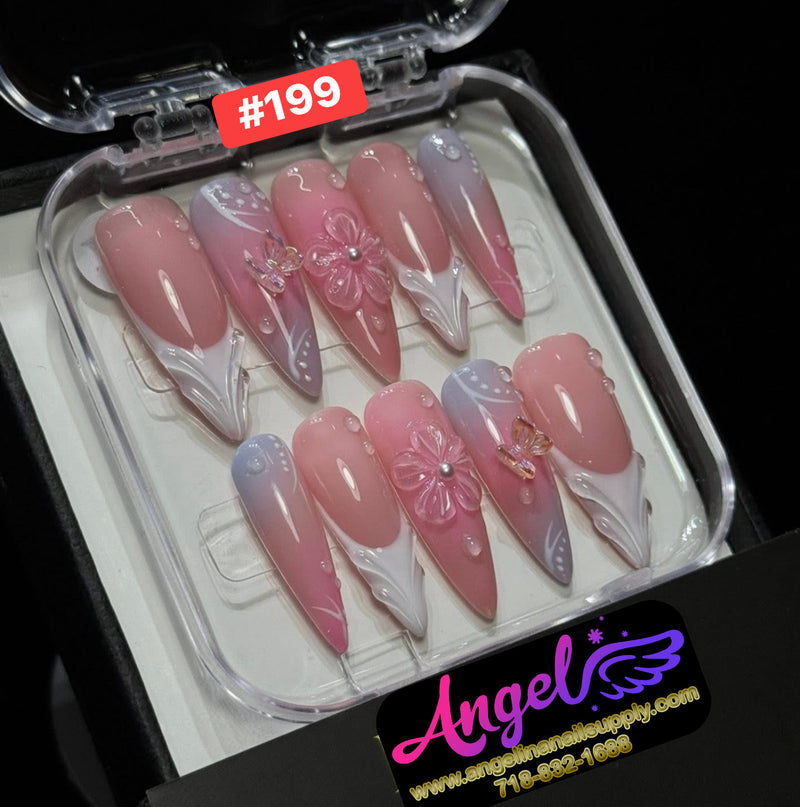 Angelina Handmade Custom Press-On | #180-#209