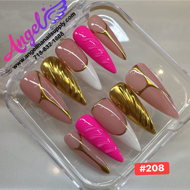 Angelina Handmade Custom Press-On | #180-#209