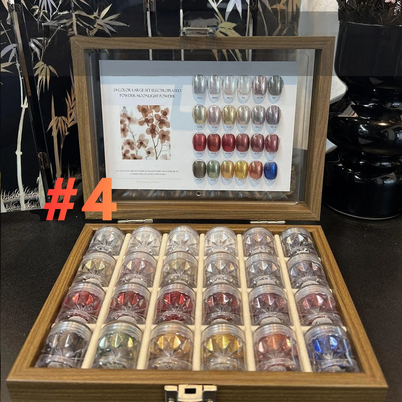 Mirror Chrome Powder Set 24 Colors
