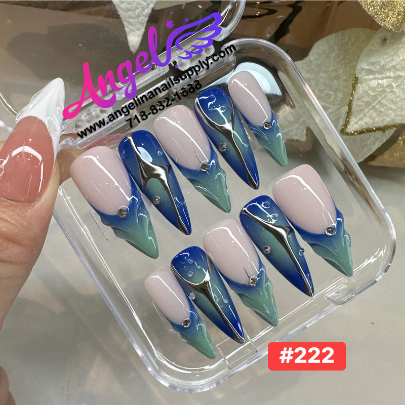 Angelina Handmade Custom Press-On | #210-#239