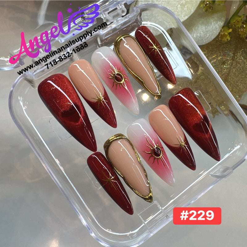 Angelina Handmade Custom Press-On | #210-#239