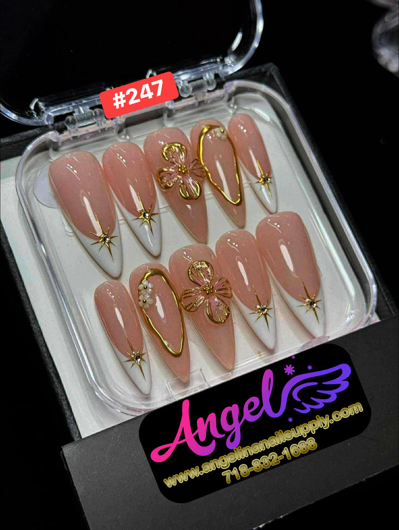 Angelina Handmade Custom Press-On | #240-#269