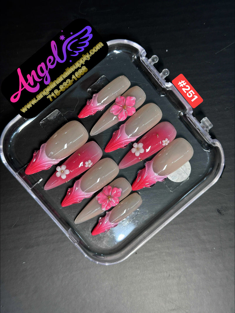 Angelina Handmade Custom Press-On | #240-#269