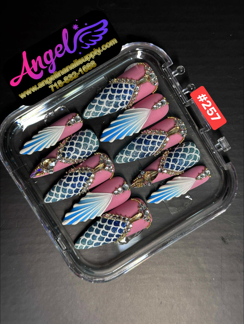 Angelina Handmade Custom Press-On | #240-#269