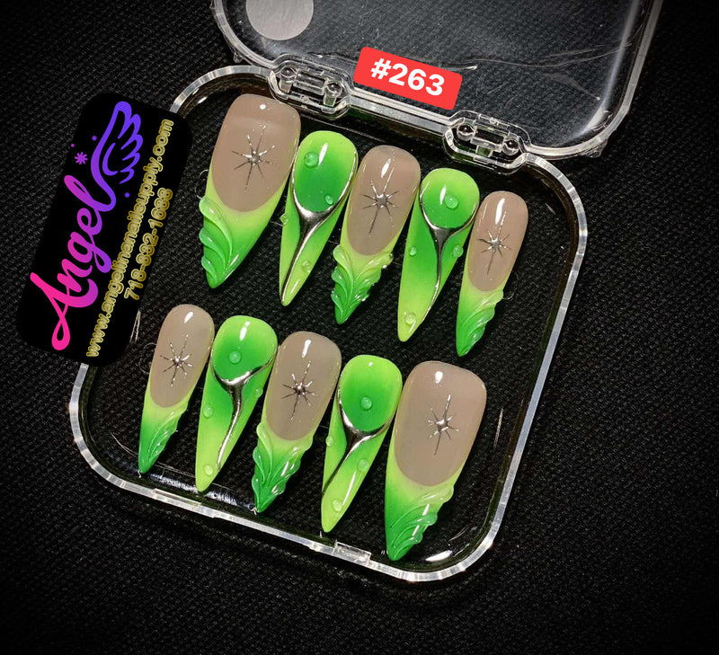 Angelina Handmade Custom Press-On | #240-#269