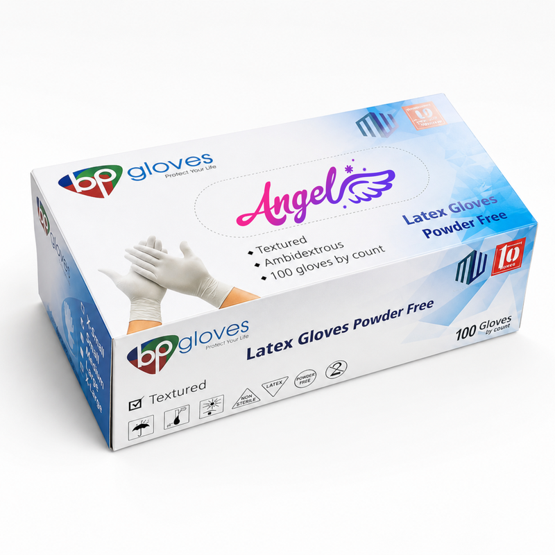 BP Latex Gloves Powder Free (Box/100pcs)