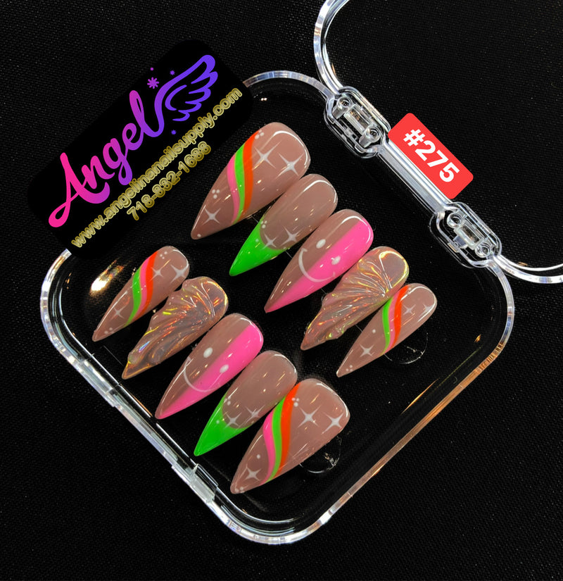 Angelina Handmade Custom Press-On | #270-#299