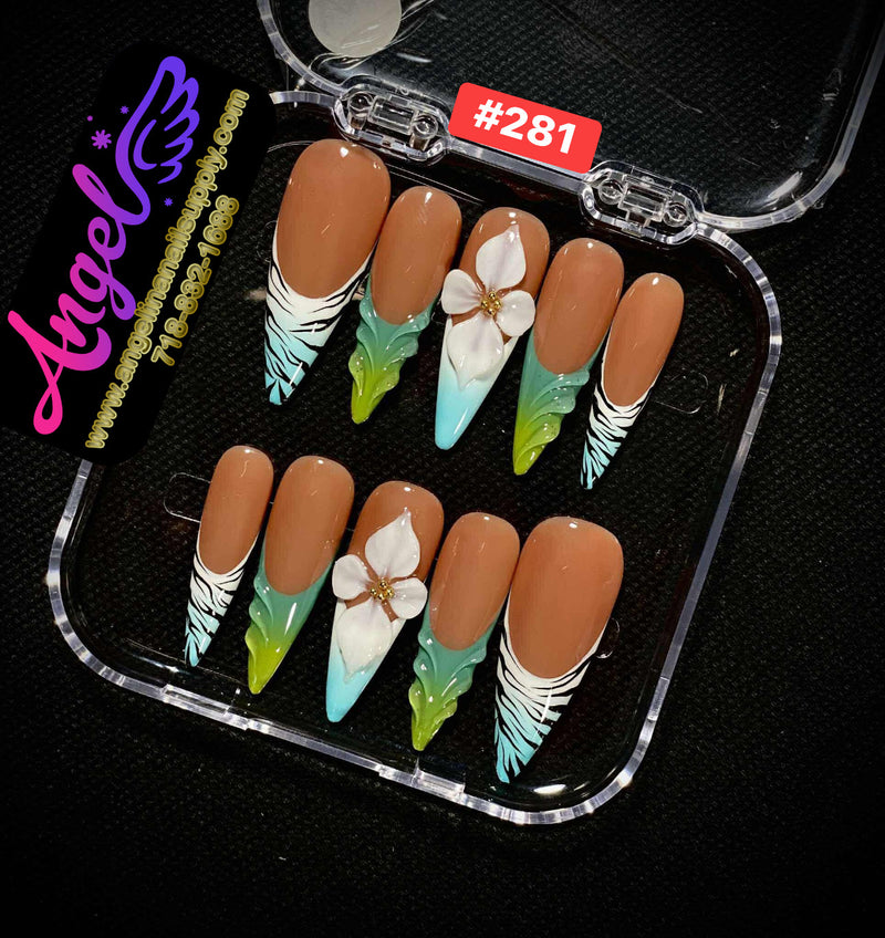 Angelina Handmade Custom Press-On | #270-#299