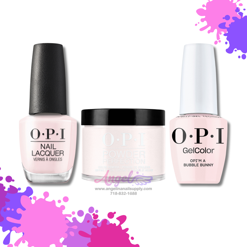 OPI 3in1 combo DP-GC-NL S061 OPI’m a Bubble Bunny