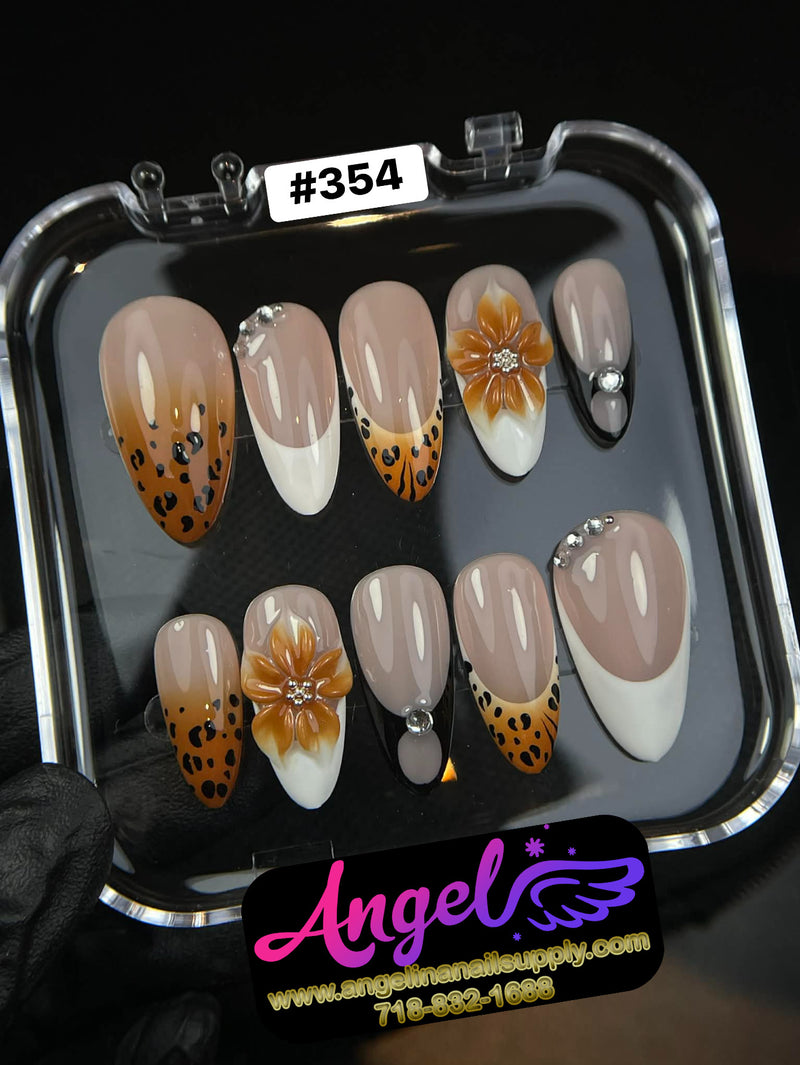 Angelina Handmade Custom Press-On | #330-#359