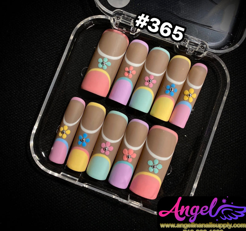 Angelina Handmade Custom Press-On | #360-#389