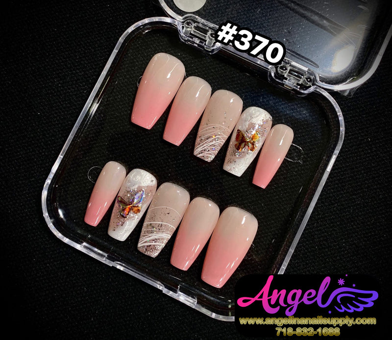 Angelina Handmade Custom Press-On | #360-#389