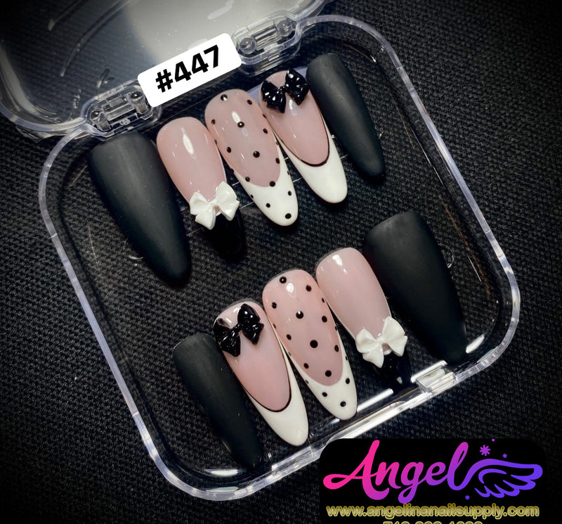 Angelina Handmade Custom Press-On | #420-#449