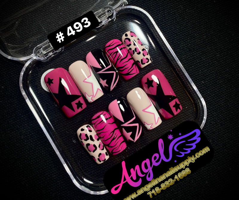 Angelina Handmade Custom Press-On | #480-#509