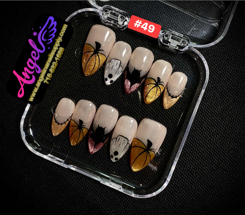 Angelina Handmade Custom Press-On | #030-#059