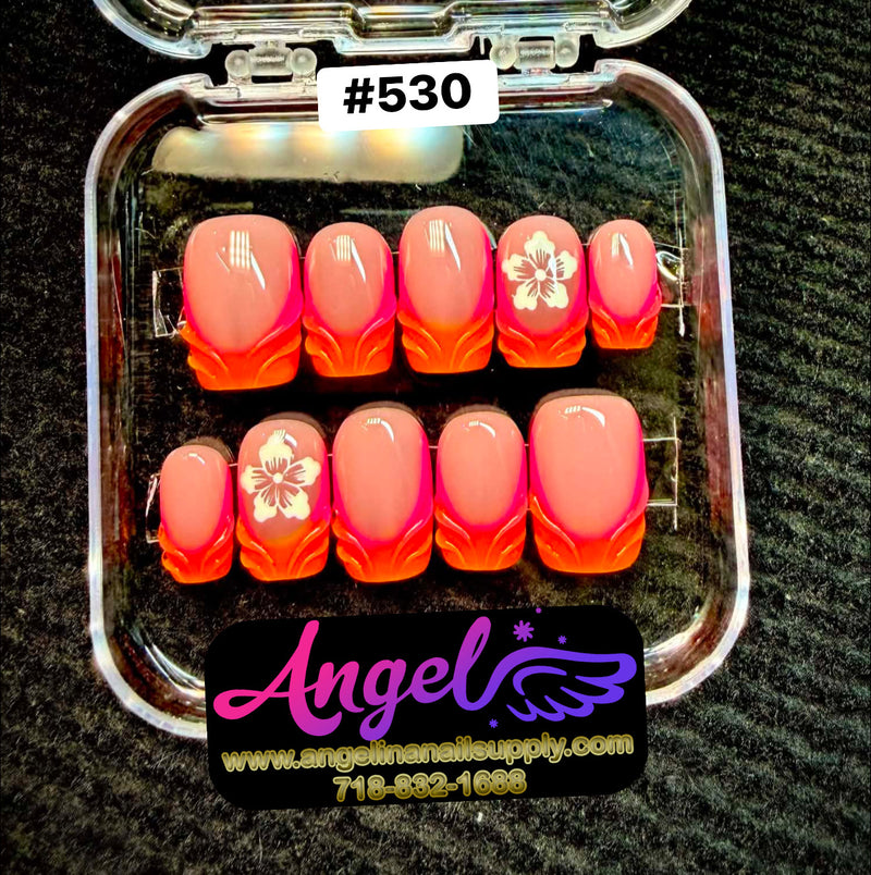 Angelina Handmade Custom Press-On | #510-#539