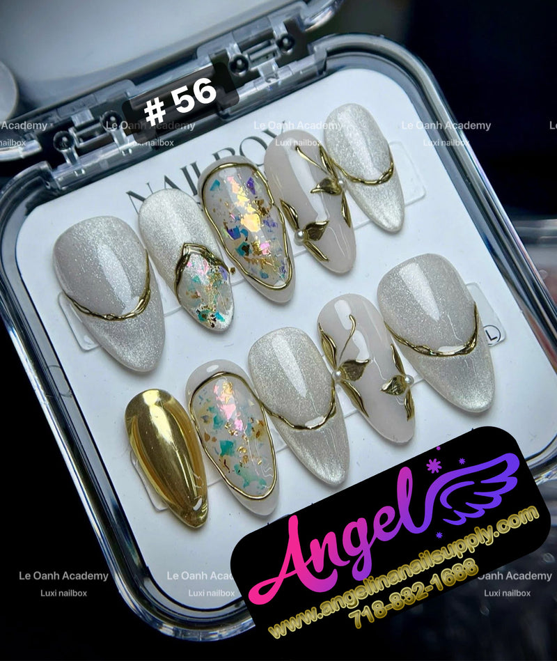 Angelina Handmade Custom Press-On | #030-#059