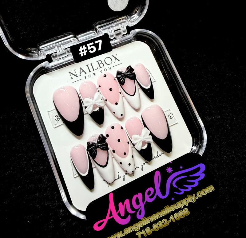 Angelina Handmade Custom Press-On | #030-#059