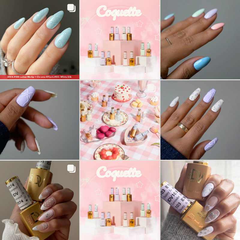Bộ sưu tập DIVA #3 Bộ sưu tập Coquette (36 màu đôi)