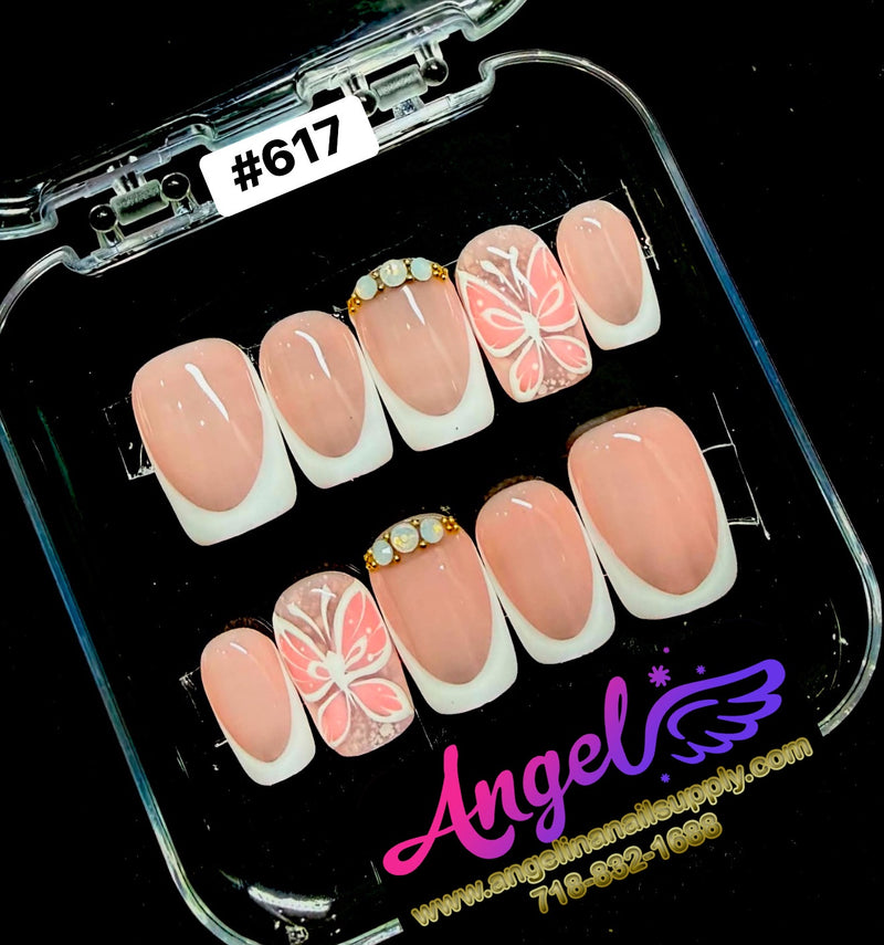 Angelina Handmade Custom Press-On | #617