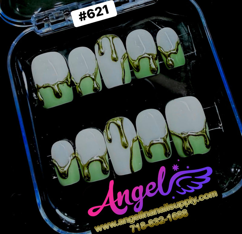 Angelina Handmade Custom Press-On | #621