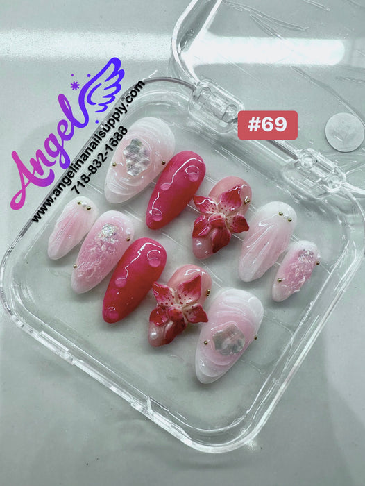 Angelina Handmade Custom Press-On | #060-#089