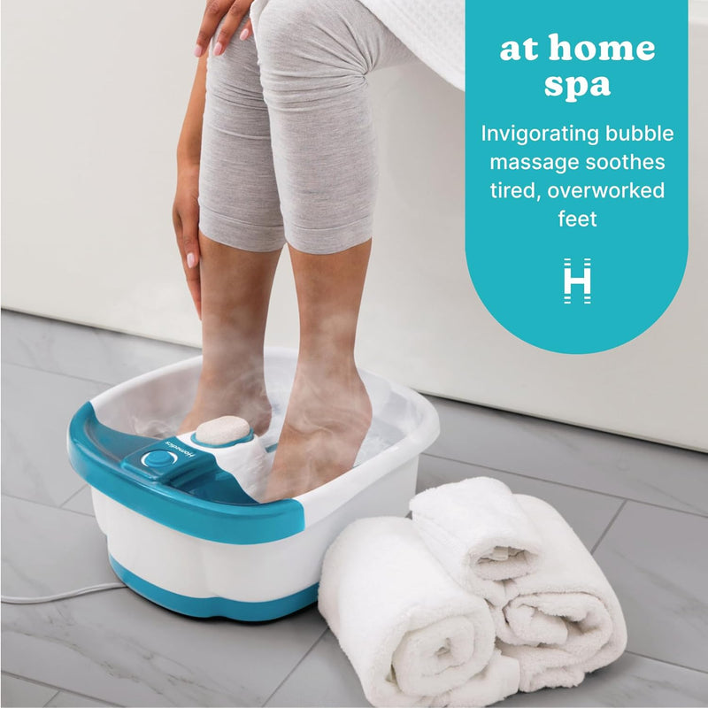 HoMedics Bubble Foot Bath Spa Massager
