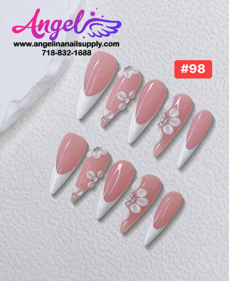 Angelina Handmade Custom Press-On | #090-#119