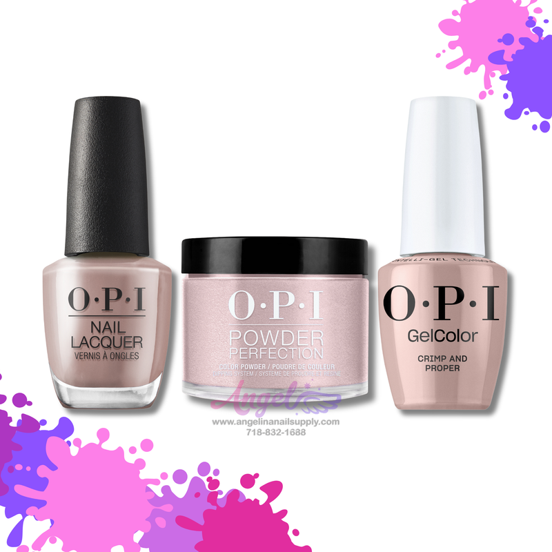OPI 3in1 combo DP-GC-NL F031 Crimp and Proper