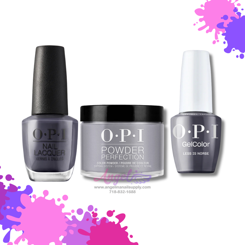 OPI 3in1 combo DP-GC-NL I59 LESS IS NORSE