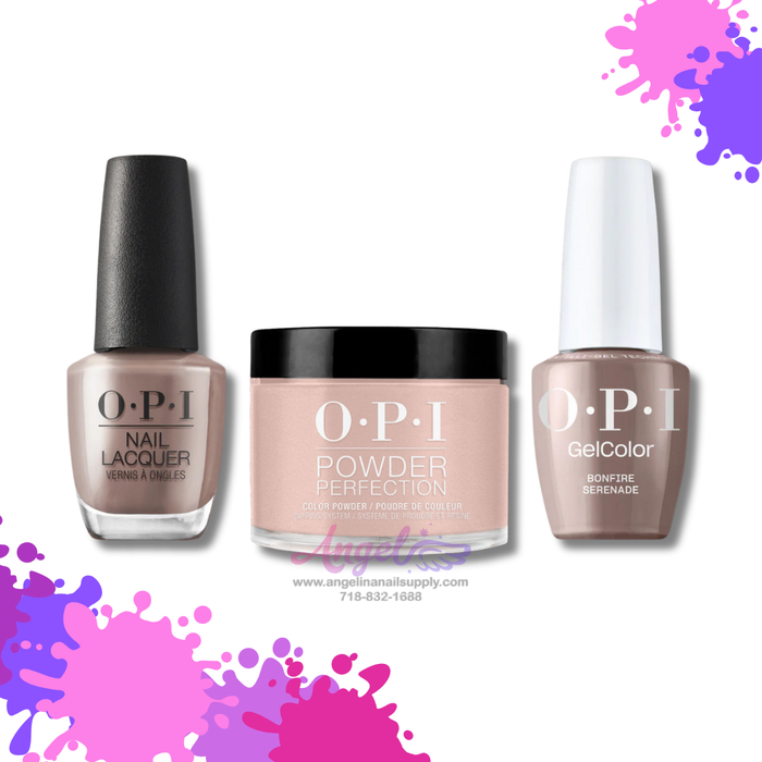 OPI 3in1 combo DP-GC-NL N81 Bonfire Serenade