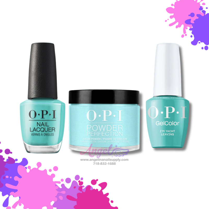 OPI 3in1 combo DP-GC-NL P011 I’M YACHT LEAVING