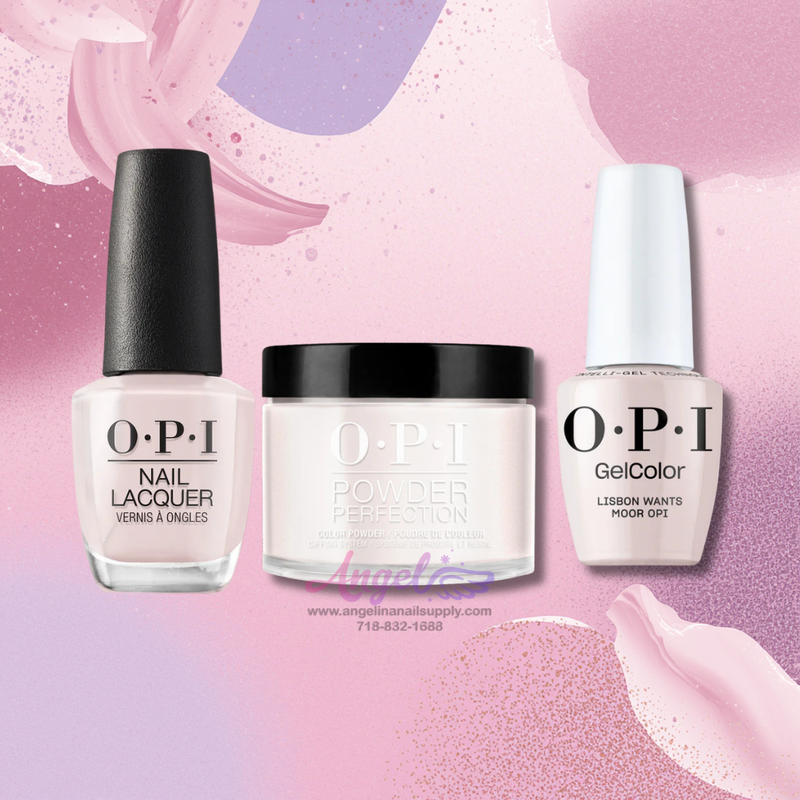 OPI 3in1 combo DP-GC-NL L16 LISBON WANTS MOOR OPI