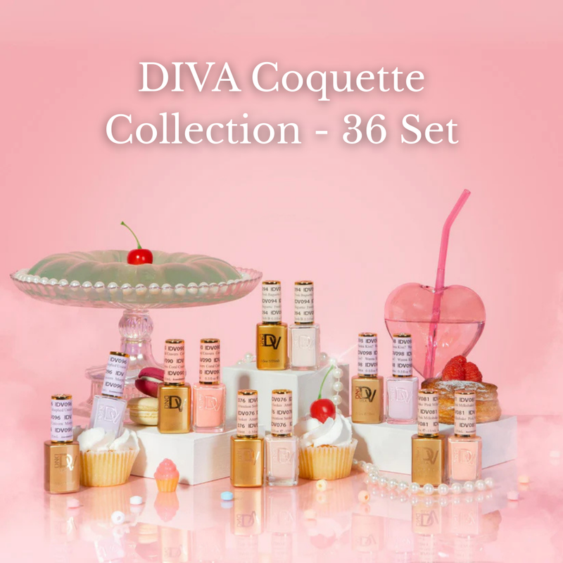Bộ sưu tập DIVA #3 Bộ sưu tập Coquette (36 màu đôi)