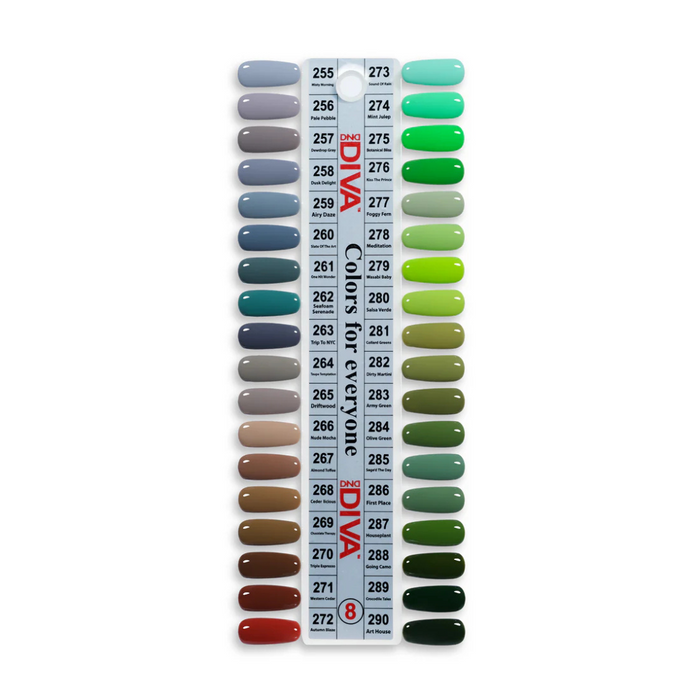 DIVA #8 Happy Trails Collection (36 duo colors)