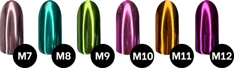 Aora Chrome Powder M12 Fushia Chrome
