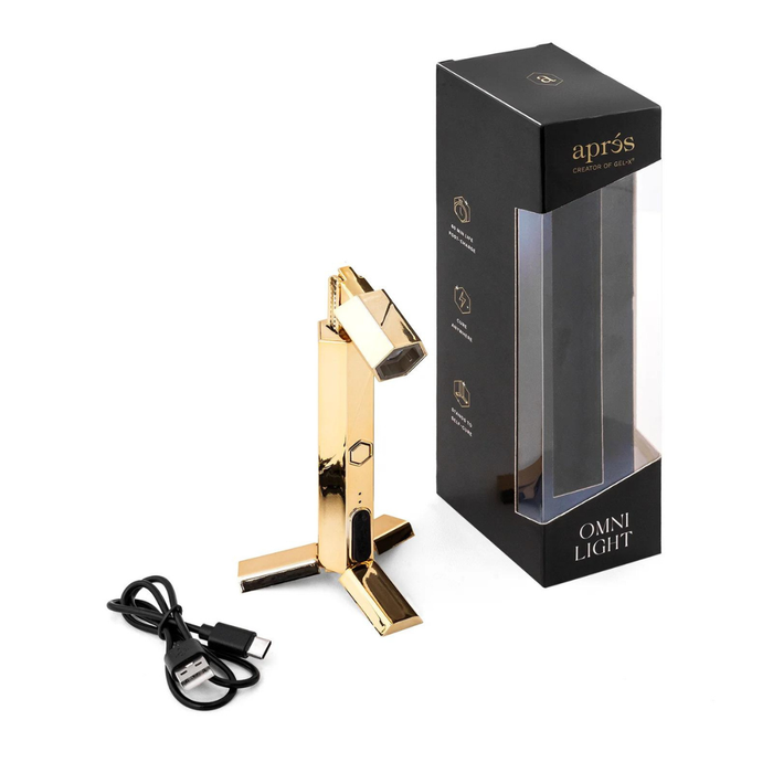 Aprés Omni Light – Portable Flash Cure Wand & Stand (3W)
