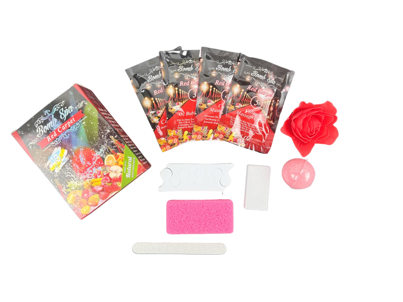 2E Organic Bomb Spa 10 in 1 - Red Carpet (box/80 kits)