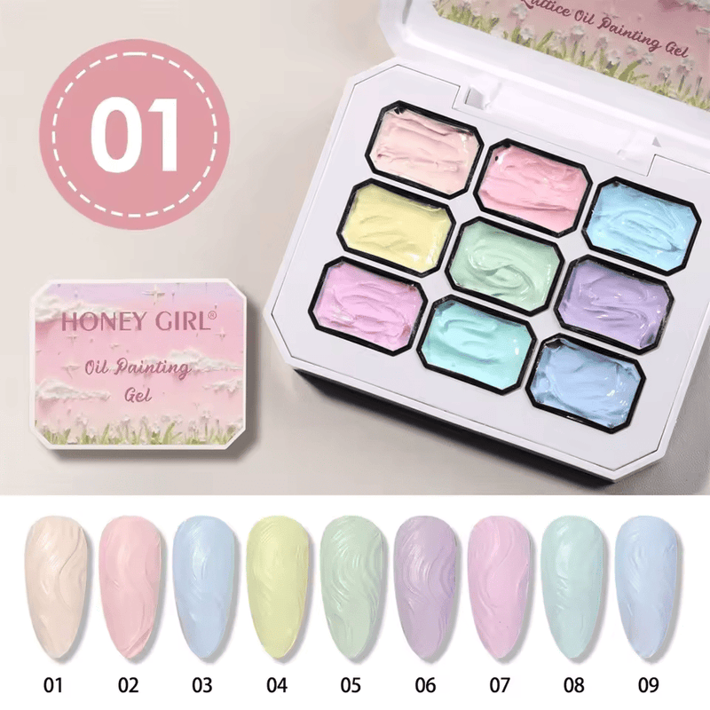 Solid Cream Gel Palette – Bright Pop Collection