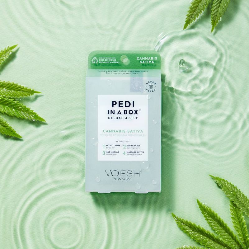 Voesh - Pedi in a Box 4 Steps Cannabis Sativa (box/50pcs)