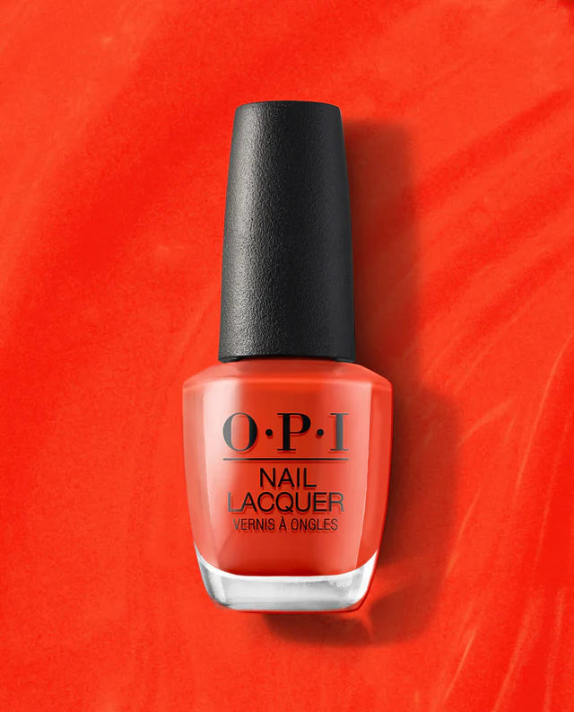 Sơn móng tay OPI NL L22 A THÀNH PHỐ ĐỎ SỐNG ĐỘNG